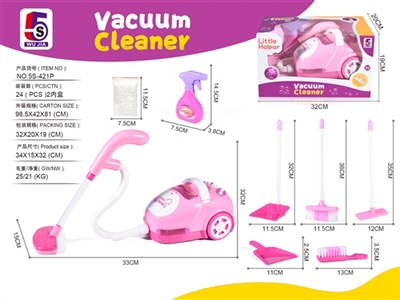 Red light electric vacuum cleaner suits - OBL749424