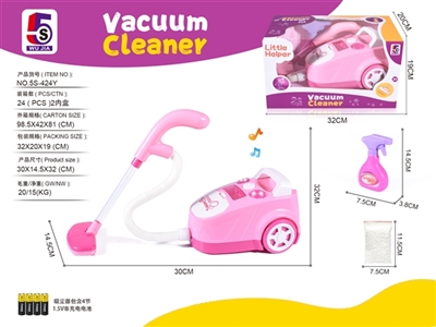 Red light music electric vacuum cleaner (bag) - OBL749447