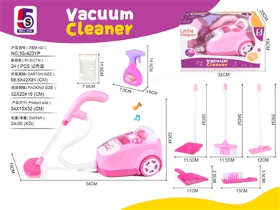 Red light music electric vacuum cleaner suits - OBL749448