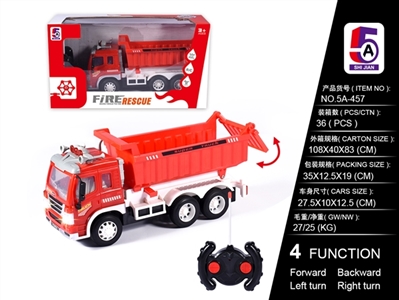 Remote control fire truck (not package electricity) - OBL749597