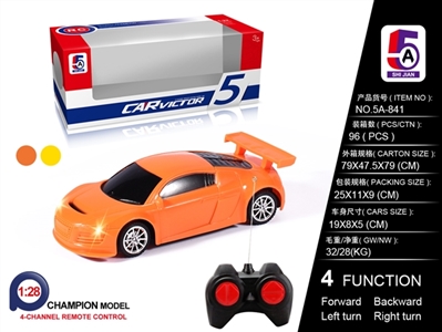 1:28奥迪 遥控车（不包电） - OBL749649