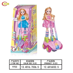 Electric universal music dancing dolls lights - OBL749888