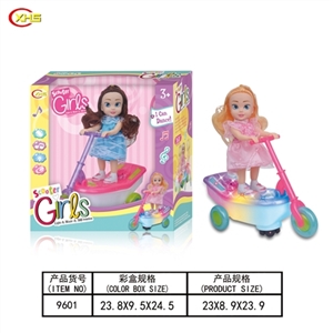 Electric universal music dancing dolls lights - OBL749893