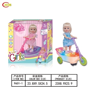 Electric universal music dancing dolls lights - OBL749894