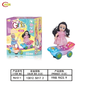 Electric universal music dancing dolls lights - OBL749905