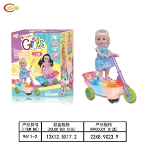 Electric universal music dancing dolls lights - OBL749908