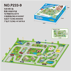 Educational non-woven orbit city parking lot - OBL750228