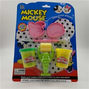 2 AnShiCai mud card board mould tool (2 cans) mickey version - OBL750515