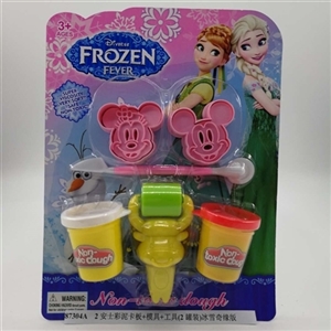 2 AnShiCai mud card board mould tool (2 cans) snow country - OBL750534
