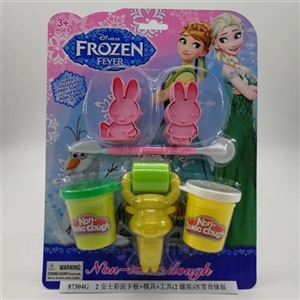 2 AnShiCai mud card board mould tool (2 cans) snow country - OBL750540