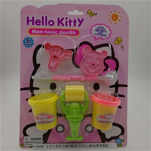 2 AnShiCai mud card board mold tool (2 cans) hello Kitty version - OBL750563