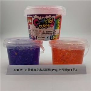 Slime plum flower crystal mud barrels (500 g/trumpet barrels) (12) - OBL750831
