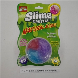 Slime 110 g yao color crystal mud CARDS (1 canned) - OBL750865