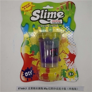 史莱姆水滴瓶85g幻彩沙皮泥卡装（单瓶装） - OBL750891