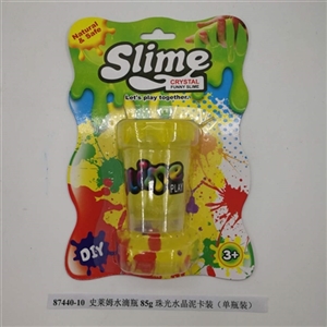 Slime water bottles of 85 g pearl crystal mud card (bottled) - OBL750898