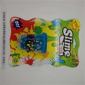 Slime water bottles of 85 g crystal mud butterfly card (bottled) - OBL750908
