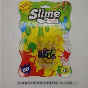 史莱姆水滴瓶85g卡通水晶泥卡装（单瓶装） - OBL750910