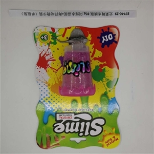 Slime water bottles of 85 g card scintillation crystal mud sea animals (bottled) - OBL750917