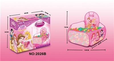 Snow White ball pool type tent 100 grains of ocean - OBL750937