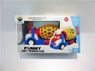 Soft rubber car baby early education - OBL750984