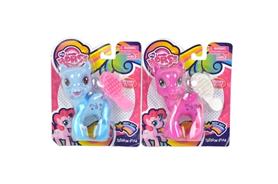 I dream of evade glue pony bao li with horse combs single paragraph 2 color orange - OBL751565