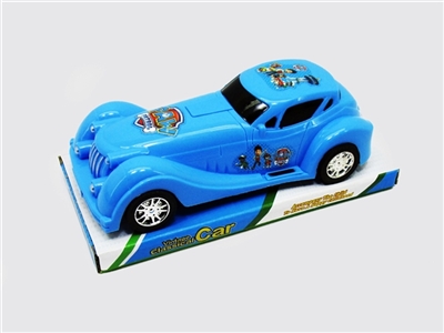 实色卡通惯性老爷车 - OBL751650