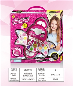 The semi-circular portable display package cosmetics - OBL751689