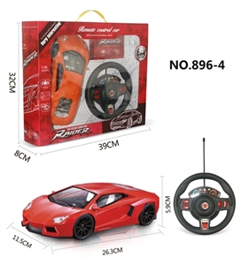 四通遥控兰博基尼车1:16(无尾翼）明窗椅座 - OBL751937