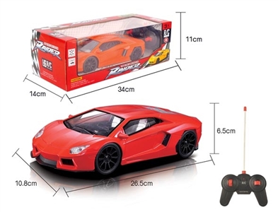  3D 四通遥控兰博基尼车1:16(无尾翼）明窗椅座 - OBL751967