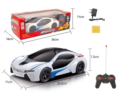 四通遥控  宝马i8  1:16黑窗 - OBL751976