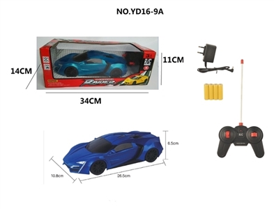 四通遥控  莱肯 1:16黑窗 - OBL751981