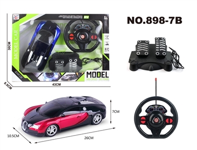 四通遥控 布加迪 1:16黑窗         绿盒 - OBL752154