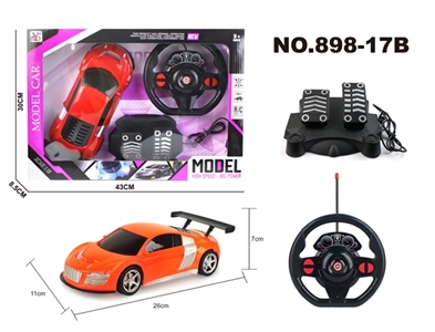 四通遥控 奥迪R8 1:16黑窗         紫盒 - OBL752159