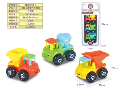 卡通惯性工程车 - OBL752264