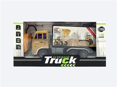 1：30四通灯光遥控货柜车 - OBL752420
