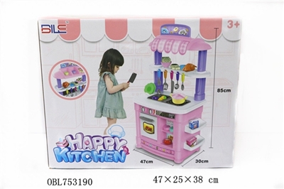 欧式豪华厨房餐台（女孩版） - OBL753190