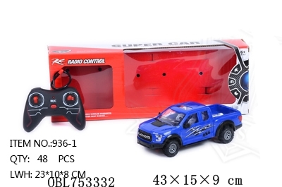 福特猛禽F-150 四通遥控车1：18 - OBL753332