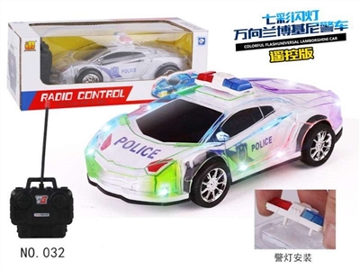 炫彩遥控警车 - OBL753404