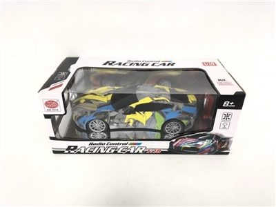 1:18兰博马丁乌玻璃迷彩四色图案（车头灯光） - OBL753424