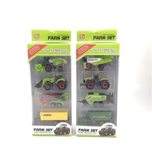 Alloy two head hang the farmer car - OBL753553