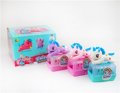 Dazzle colour unicorn pet cage - OBL753582