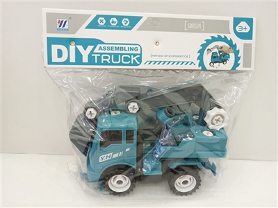 DIY挖掘机惯性拆装仿真工程车 - OBL753677