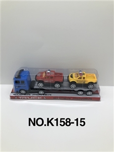 惯性拖头载皮卡警车 - OBL753962