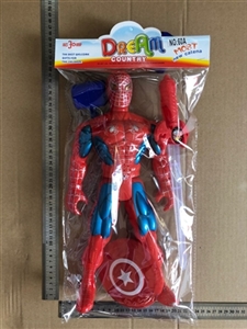 Spider-man sword and shield the hammer with lights - OBL754222