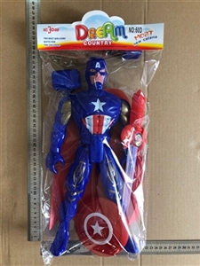 Captain America with light sword and shield the hammer - OBL754225