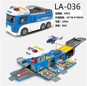 The police car park (window box) - OBL754282