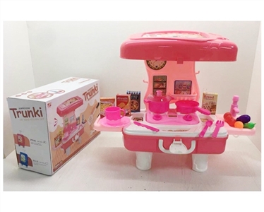 拉杆箱餐具台带出水功能 - OBL754425