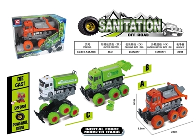 双惯性合金清扫车（3款） - OBL754548