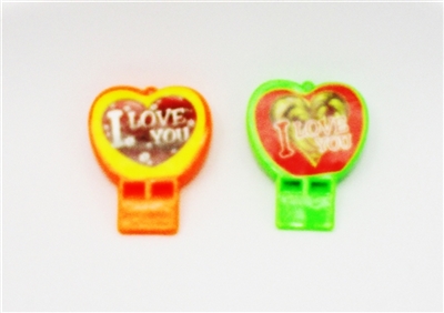 2 only labeling small peach heart zhuang whistle - OBL754708