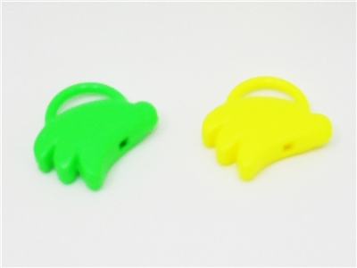2 only ZhuangShi colour smiling face bananas to whistle - OBL754716